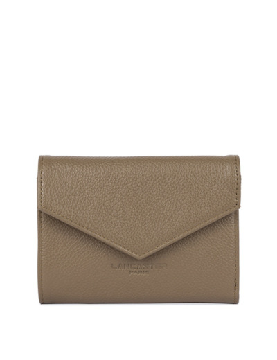 Lancaster Foulonne Double Portefeuille Dos A dos 170-29 Sable Foncé