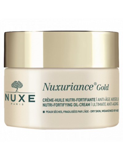 Creme-huile Nutri-fortifiante 50ml Nuxuriance Gold Nuxe