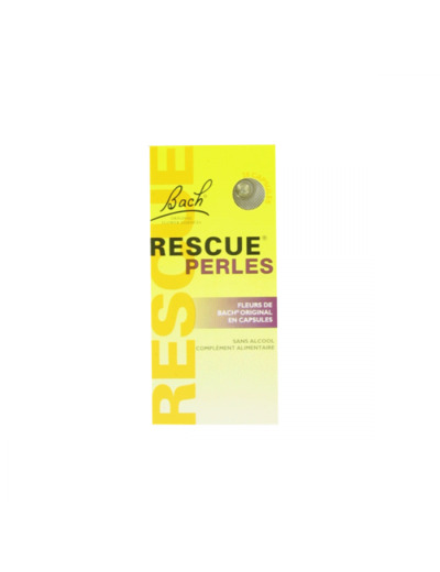 Perles Fleurs De Bach 28 Capsules Sans Alcool Bach Rescue