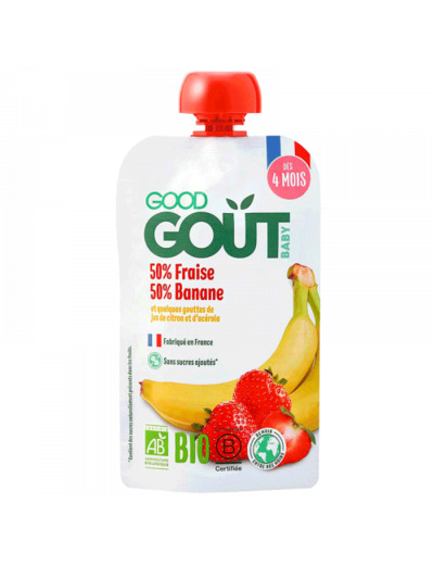 GOOD GOUT FRAISE-BANANE120G