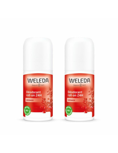 Grenade Roll On 24h 2x50ml Deodorant Weleda