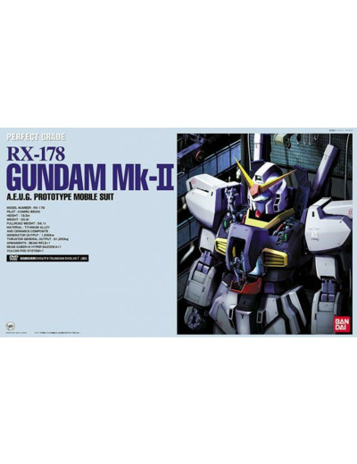 GUNDAM GUNPLA PG 1/60 RX-178 GUNDAM MK-II A.E.U.G WHITE