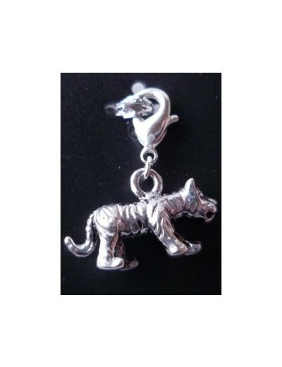 Pendentif tigre argent