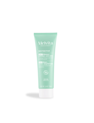 MELVITA 3EN1 MASQUE GOMMAGE ET SOIN CIBLE