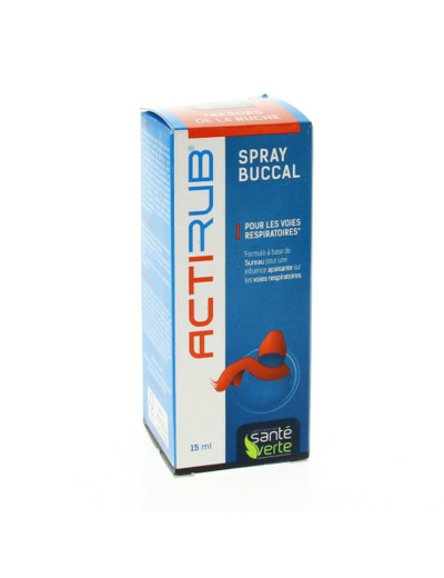 Spray Adoucit la gorge - Pin sylvestre et huile essentielle d'eucalyptus 15ml ActiRub Sante Verte
