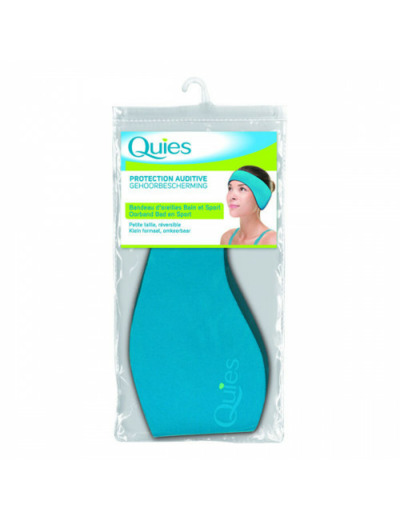 Quies Protection Auditive Bandeau d'Oreilles Bain et Sport Vert