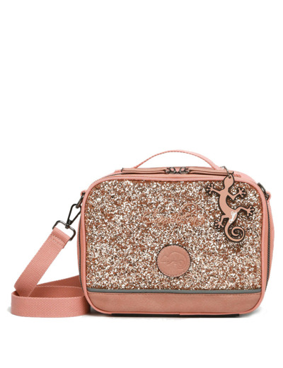Caméléon Vintage Fantasy Sac Isotherme A Gouter Glossy Pink