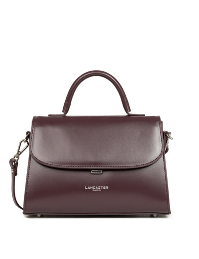 Lancaster Suave Even Sac à Main Cuir 433-17 Bordeaux Foncé