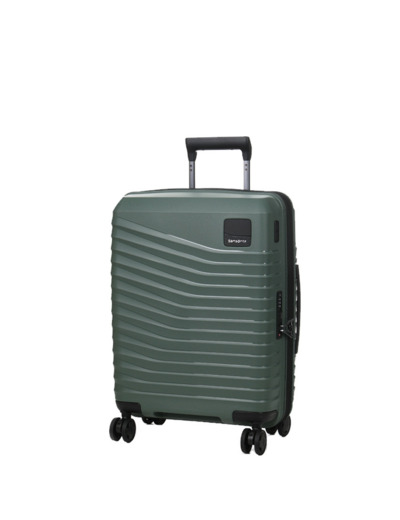 Samsonite Intuo Valise Cabine Trolley 4 Roues Extensible 55 Cm Vert Olive