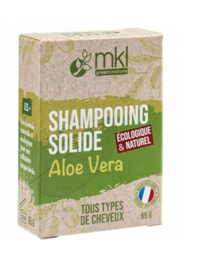 Shampooing Solide A L'aloe Vera 65gr Mkl