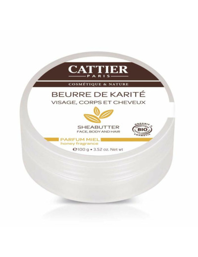 CATTIER BEUR KARITE MIEL 100G1