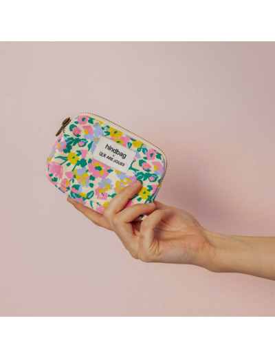 Hindbag Lili We Are Jolies Petit Porte-Monnaie Pastel Bloom