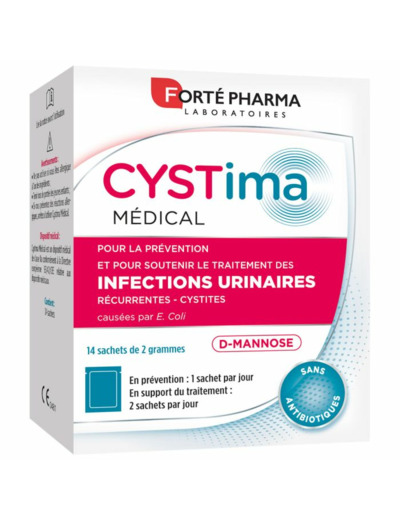 Cystima Medical 14 Sachets Forté Pharma