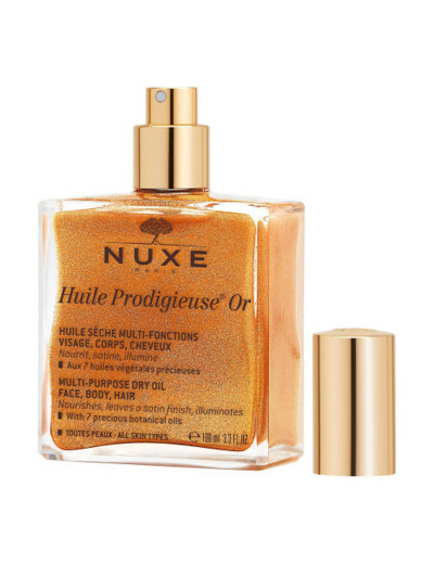 Huile Or 100ml Huile Prodigieuse Visage Corps Et Cheveux Nuxe