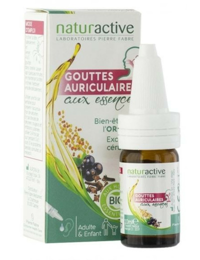 Gouttes Auriculaires Aux Essences 10ml Naturactive