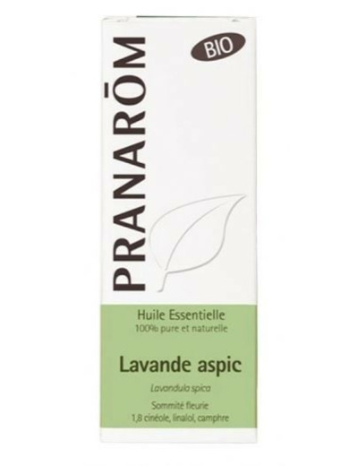 Huile Essentielle Lavande Aspic Bio 10 ml Les Huiles Essentielles Pranarôm