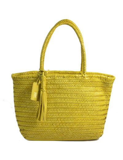 Biba Perkins Sac Cabas Cuir tressé PER1L Lima