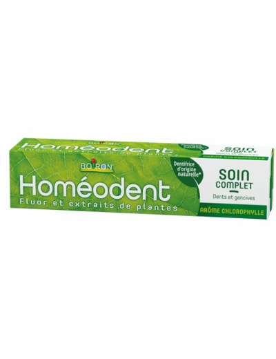 Dentifrice Soin Complet Gencive Chlorophylle 20ml Homeodent Format Voyage Boiron