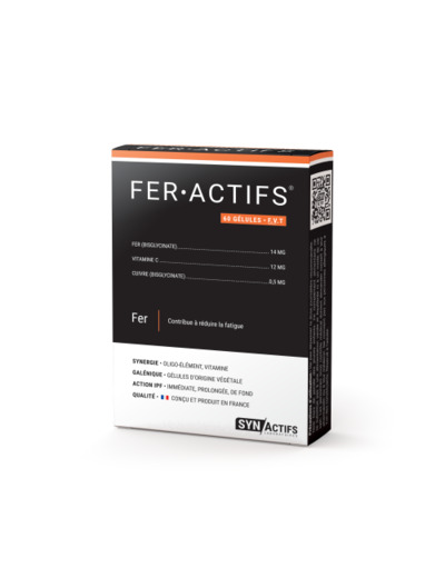 Feractifs 60 Gelules Synactifs