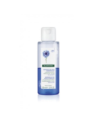 Demaquillant Yeux Waterproof Rituel 100ml Bleuet Klorane