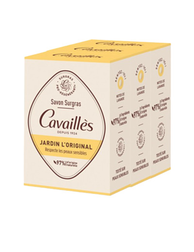 CAVAILLES SAVON ORIGINAL LOT 3X200G
