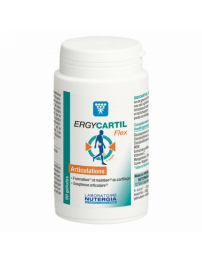Ergycartil Flex 90 Gelules Souplesse Articulaire Nutergia