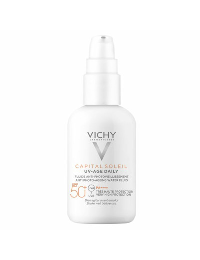 Fluide anti-photovieillissement Uv Age Daily Spf 50+ 40ml Capital Soleil Vichy