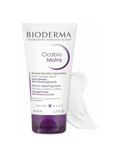 Baume Barriere Réparateur 50ml Cicabio Mains Bioderma