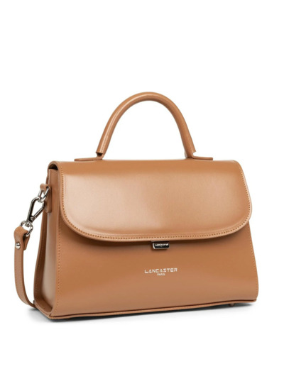 Lancaster Suave Even Sac à Main Cuir 433-17 Camel