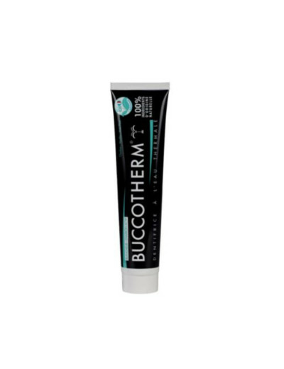 Dentifrice Blancheur à l'eau thermale et Au Charbon actif 75ml Buccotherm