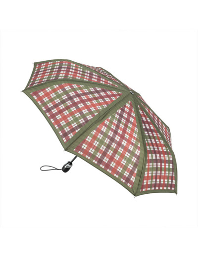 Piganiol Carreaux Campagnards Parapluie Femme Pliant Carreaux
