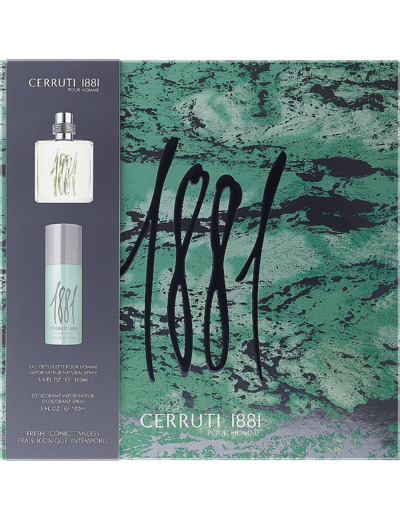 CERRUTI - 1881 POUR homme Coffret ET Vaporisateur 100ml+Déo Vaporisateur 150ml