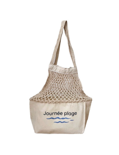 Shoppinette Filet A Provisions XL Journée plage Naturel