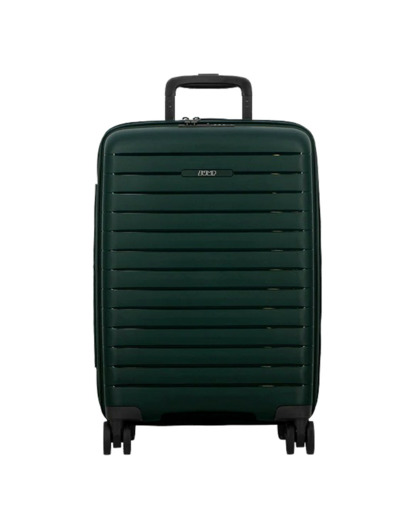 Jump Striper Valise 55cm 4 Roues Extensible Vert Sapin