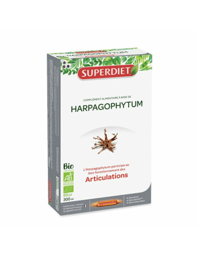 Harpagophytum Articulations Bio 20 Ampoules Superdiet