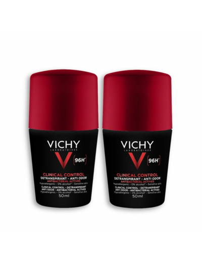 VICHY HOM DETRANSP CLINICAL CONTR 2X50ML