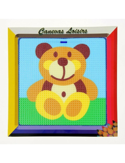 Kit canevas Ourson