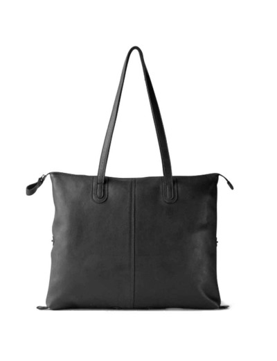 Biba Hooper Sac Shopping Modulable En Cuir HOP1L Negro