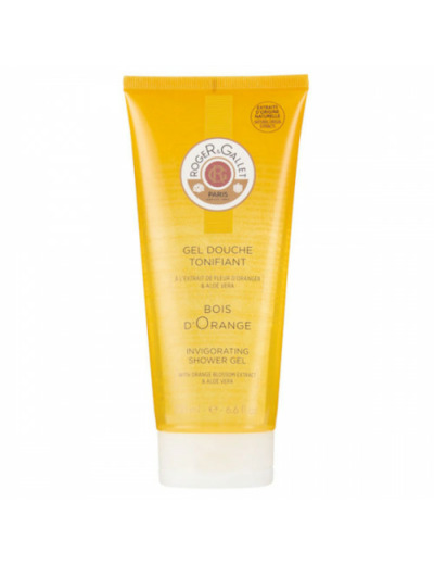 Gel Douche Hydratant Tonifiant Bois D'orange 200 ml Roger & Gallet