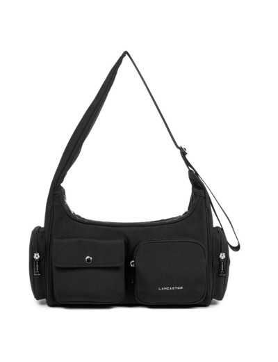 Lancaster Basic Pocket Sac Besace 510-92 Noir
