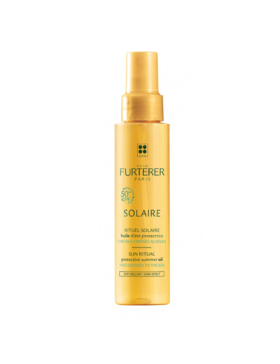 Huile D'ete Protectrice Effet Brillant Kpf50 100ml Solaire René Furterer