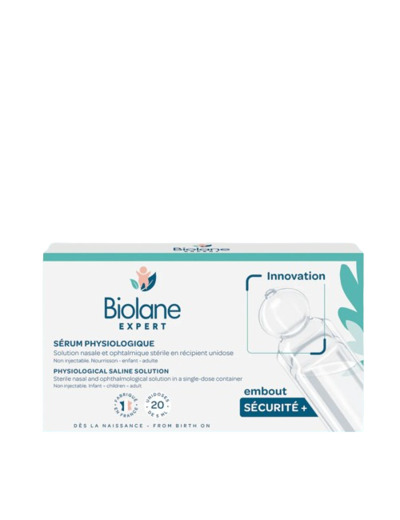 Serum Physiologique Bebe 20x5ml Biolane