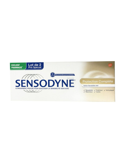 SENSODYNE DENT CPT LOT 2X75 ML