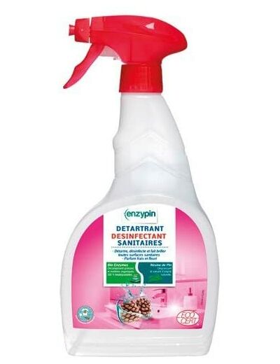 Nettoyant dégraissant désinfectant sanitaire Enzypin - Spray 750 ml
