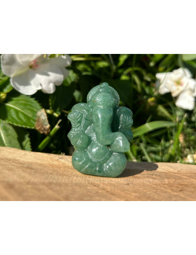 GANESH AVENTURINE VERTE