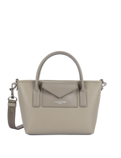 Lancaster Maya Double Kba Sac A Main 517-101 Galet Fonce