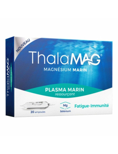 Plasma Marin Ressourçant 20 Ampoules Thalamag