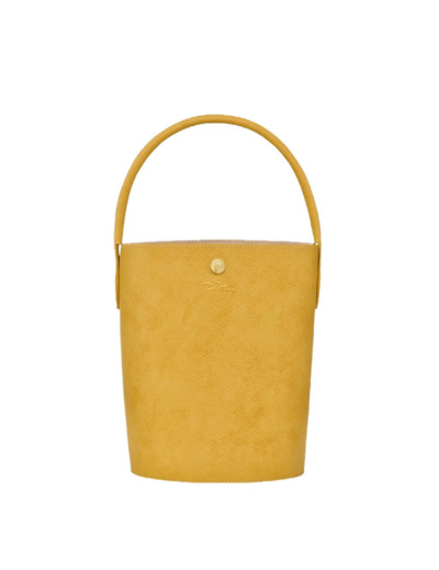 Longchamp Le Pliage Cuir De Russie Sac Seau Maïs