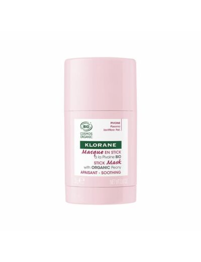 KLORANE MASQUE EN STICK APAISANT BIO 25G