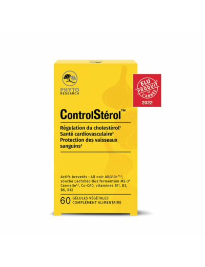 ControlStérol 60 gélules Phytoresearch